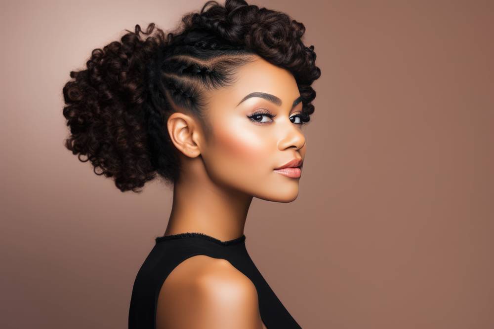 cheveux afro près de Ollioules